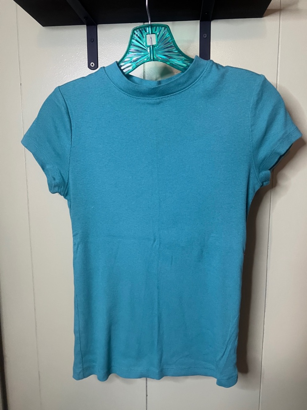 a new day Teal Short Sleeve Crewneck Tee